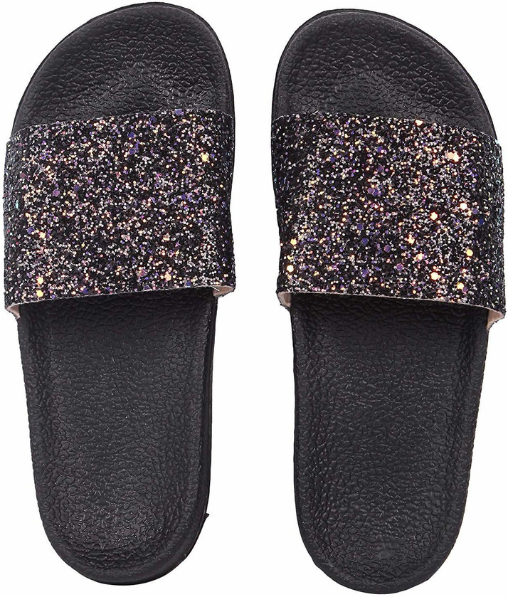 glitter chappal
