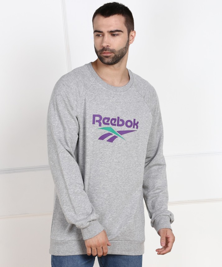 reebok classic sweatshirt mens pink