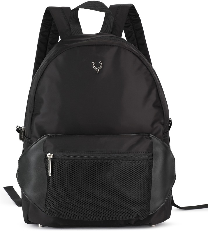 allen solly black backpack