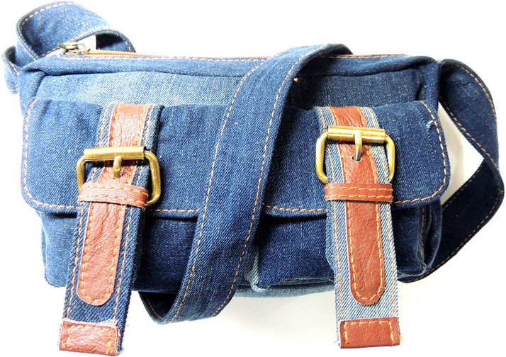jean sling bag