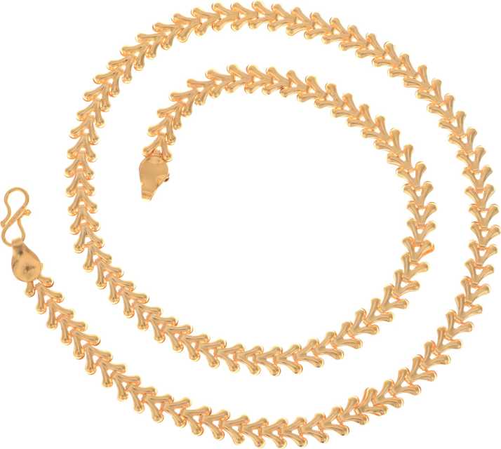 Beadworks Beadworks Heavy Flat 22 Inches 20 Gram Designer Trendy Gold Plated Brass Chain Necklace Mala Gold Plated Plated Brass Chain Price In India Buy Beadworks Beadworks Heavy Flat 22 Inches 20