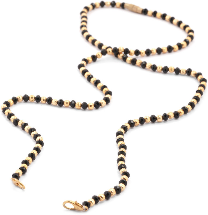 Golden beads Mangalsutra chain 