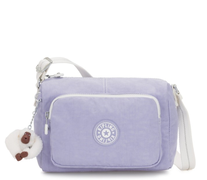 purple kipling purse