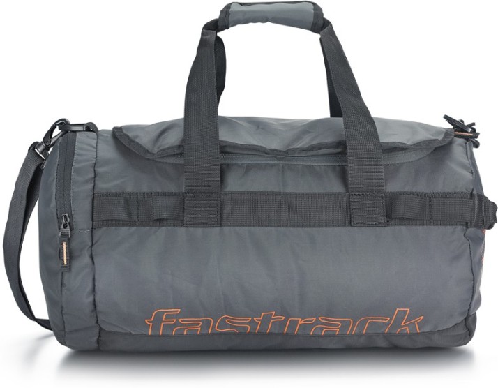 fastrack leather travel bag