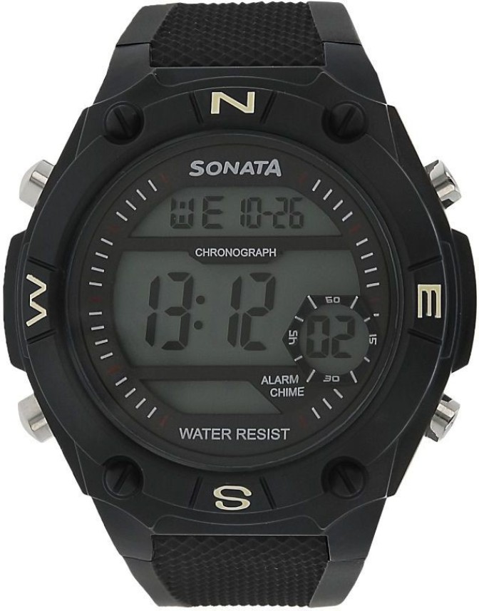 sonata digital watches