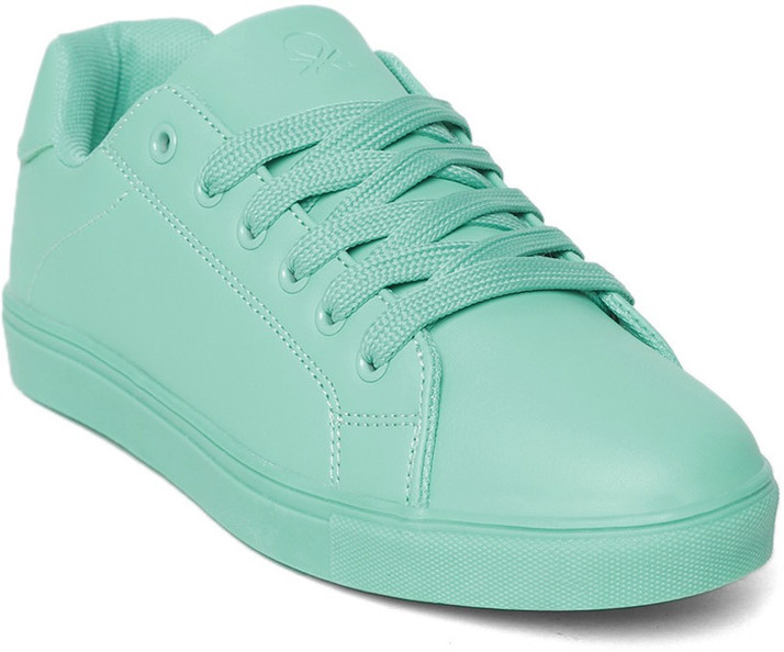 united colors of benetton green sneakers
