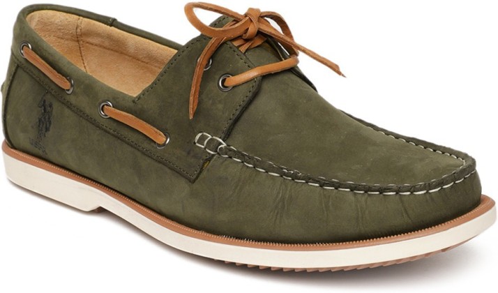 U.S. Polo Assn. Boat Shoes For Men 