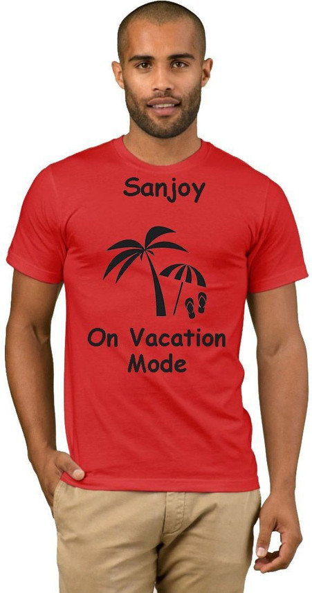 red t shirt flipkart