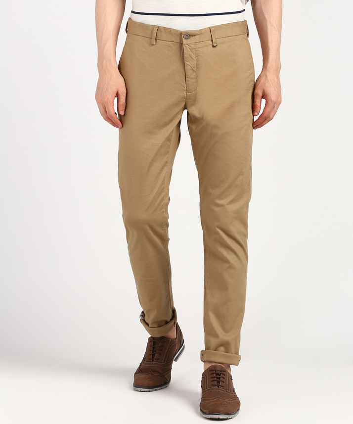 skinny khaki trousers
