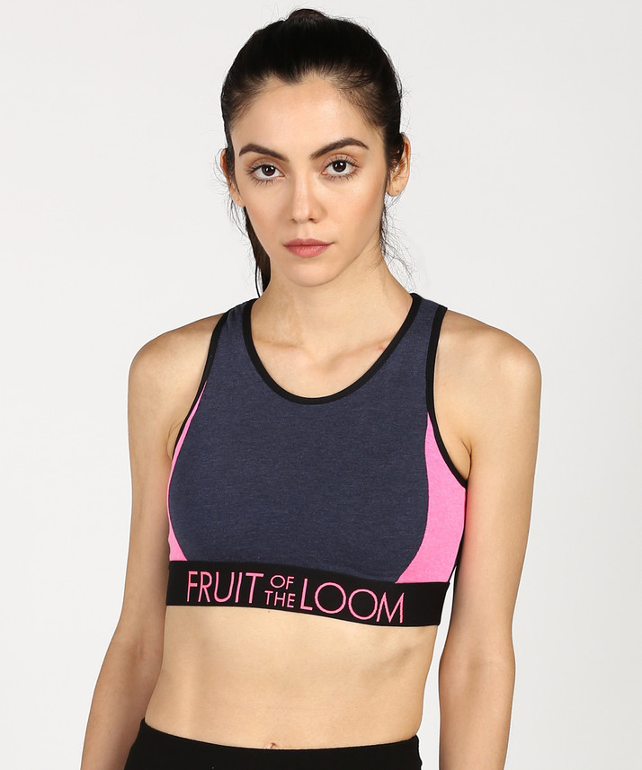 fruit of the loom padded sports bra