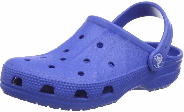 girls blue crocs