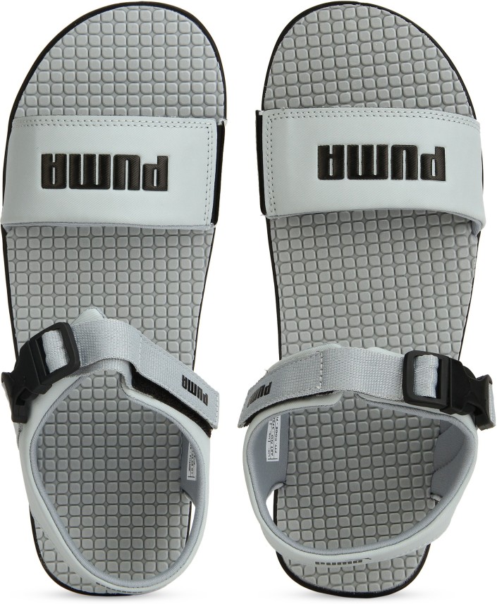 puma grey sandals