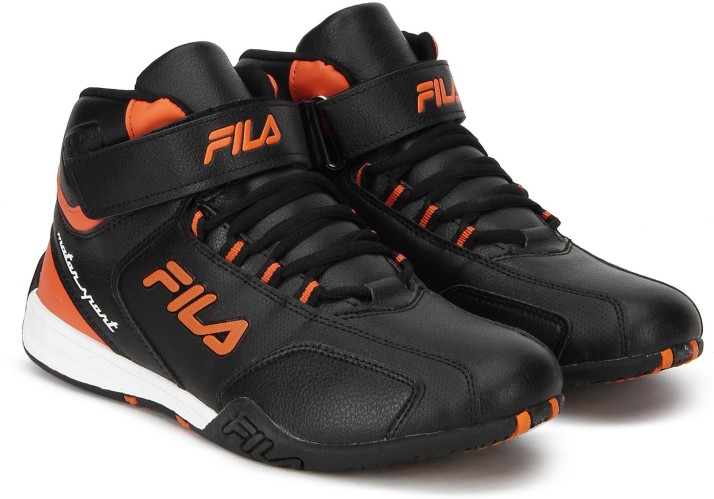 fila black shoes price
