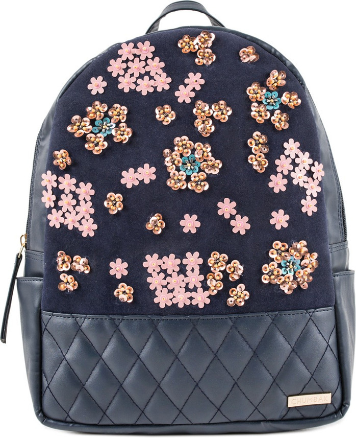 navy blue backpack women's