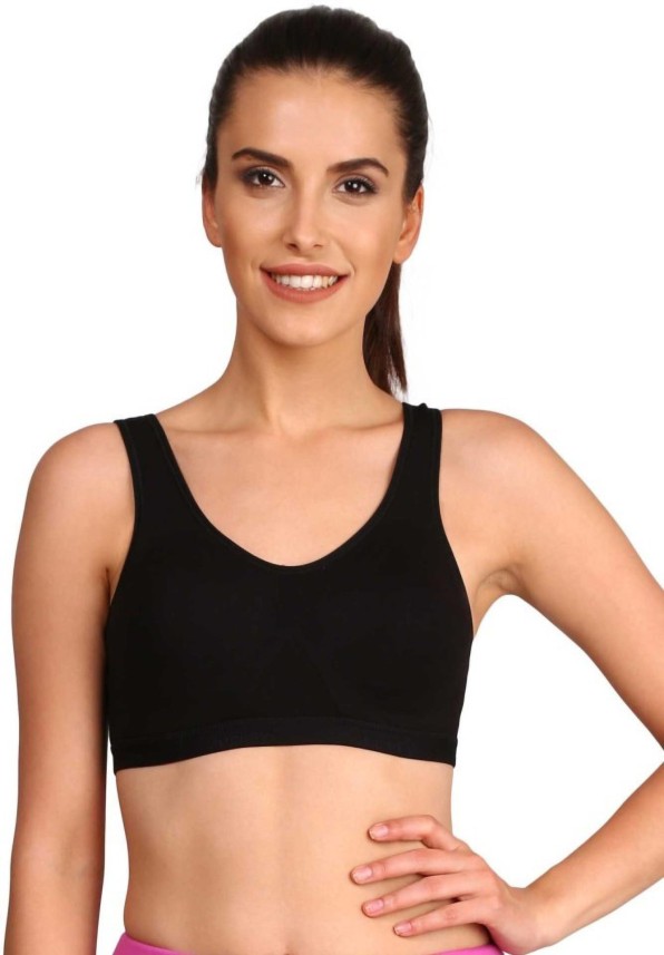 jockey non padded sports bra