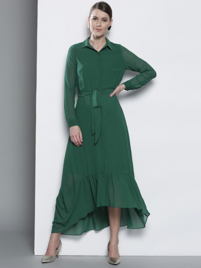 dorothy perkins green dress