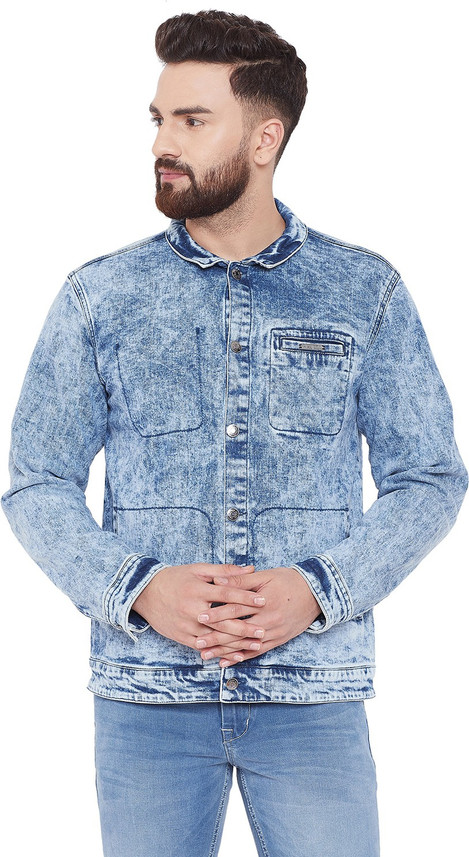 denim jacket men flipkart