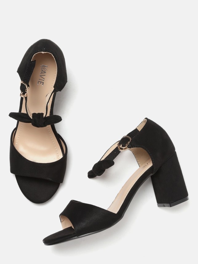 Lavie Women Black Heels - Buy Lavie 