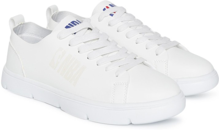 nba men white sneakers