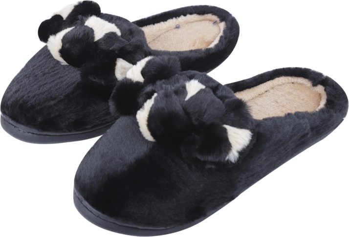 winter fur slippers