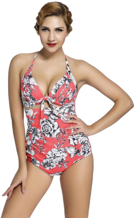 retro swimming costume