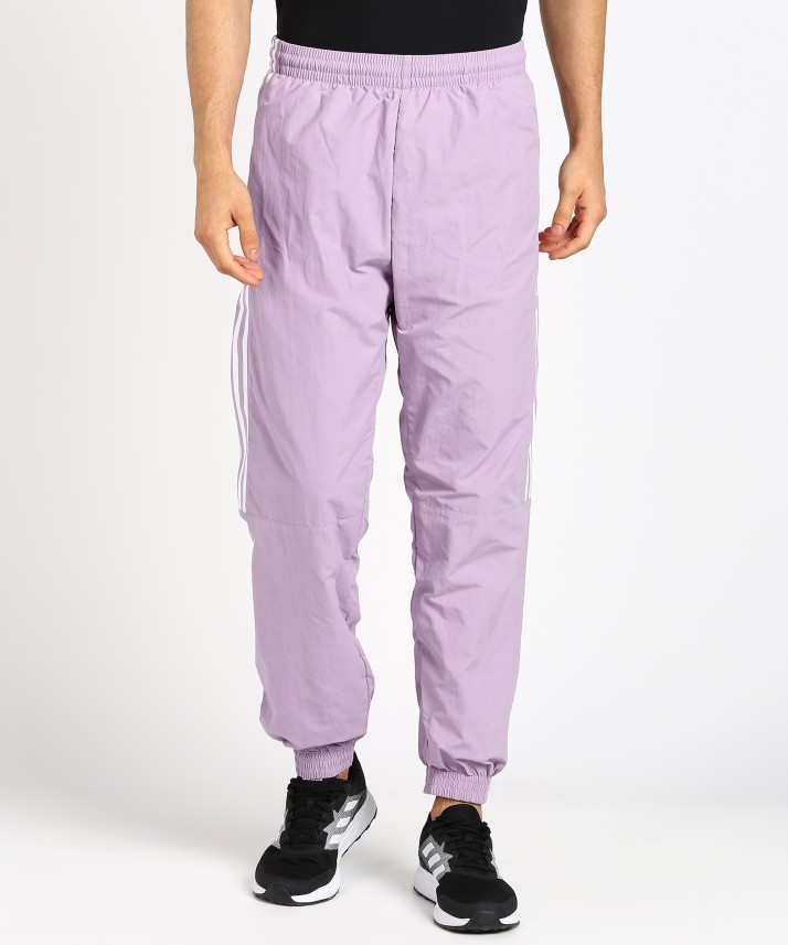 adidas lilac track pants