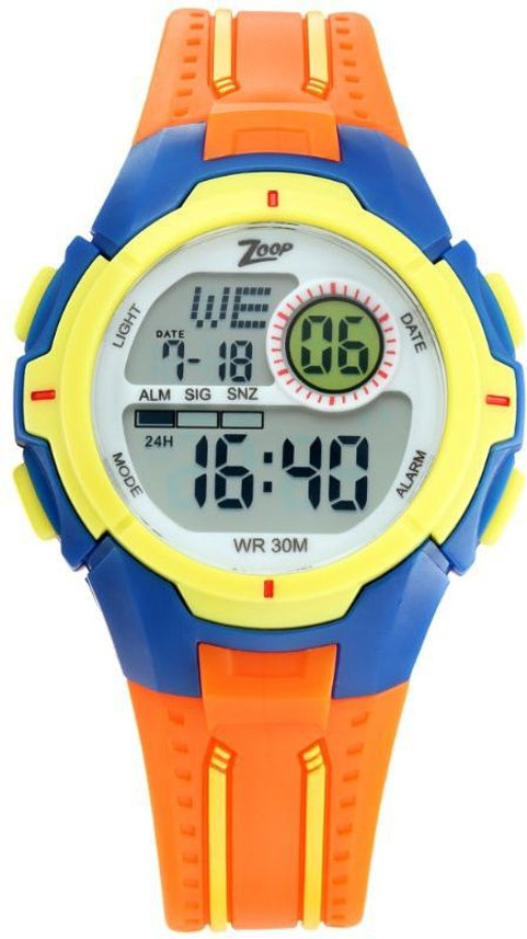 Zoop watch time setting clearance