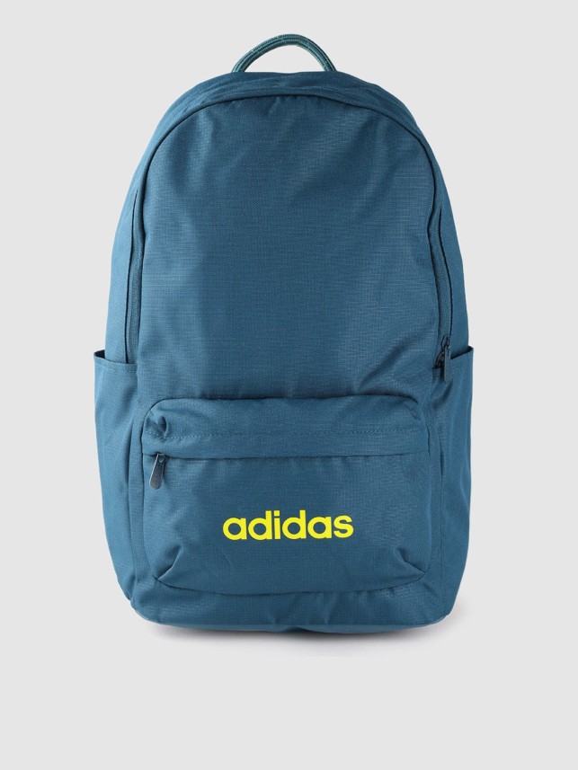 teal and grey adidas backpack