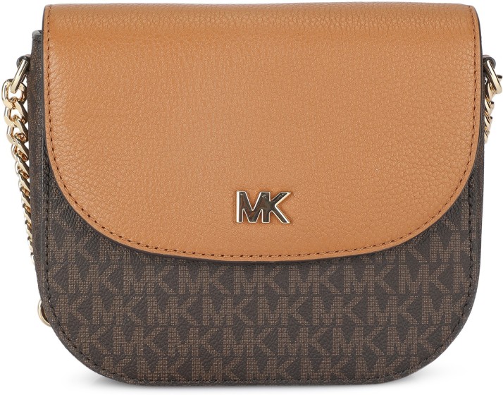 michael kors brown sling bag