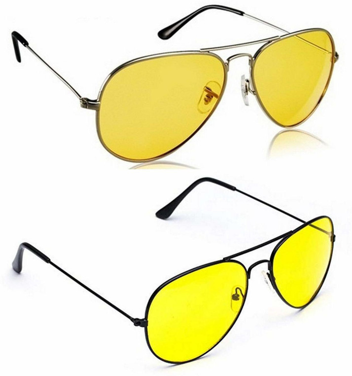 yellow aviator sunglasses india