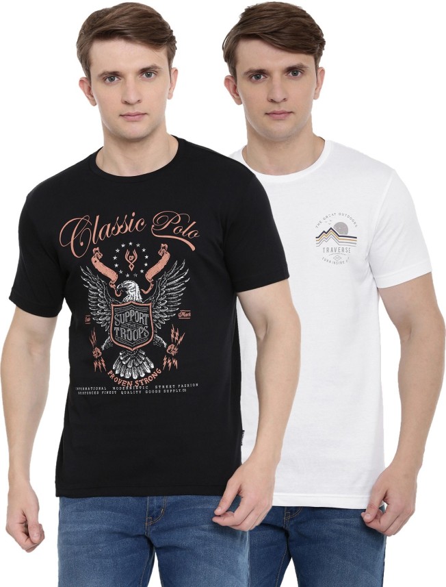 classic polo round neck t shirts