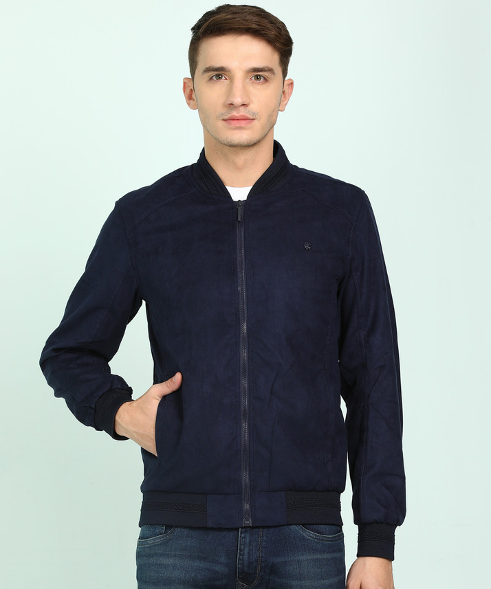 killer full sleeve solid men's denim jacket