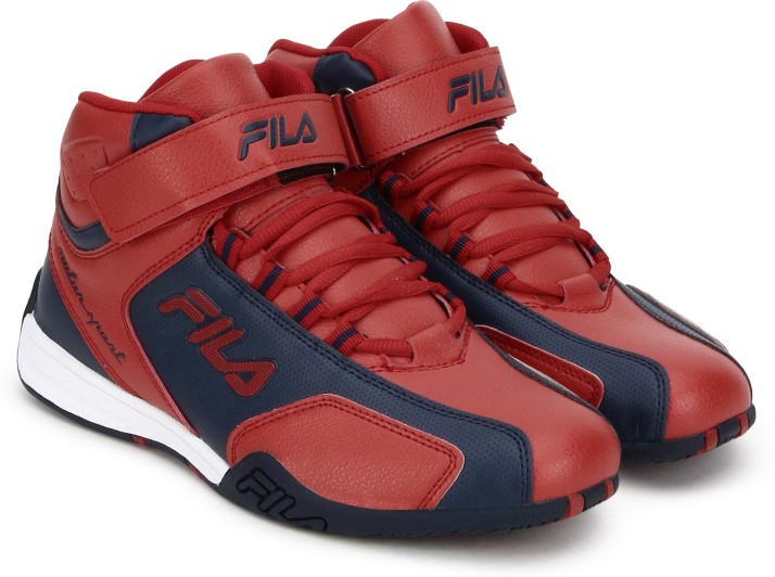 fila men's afro high sneakers