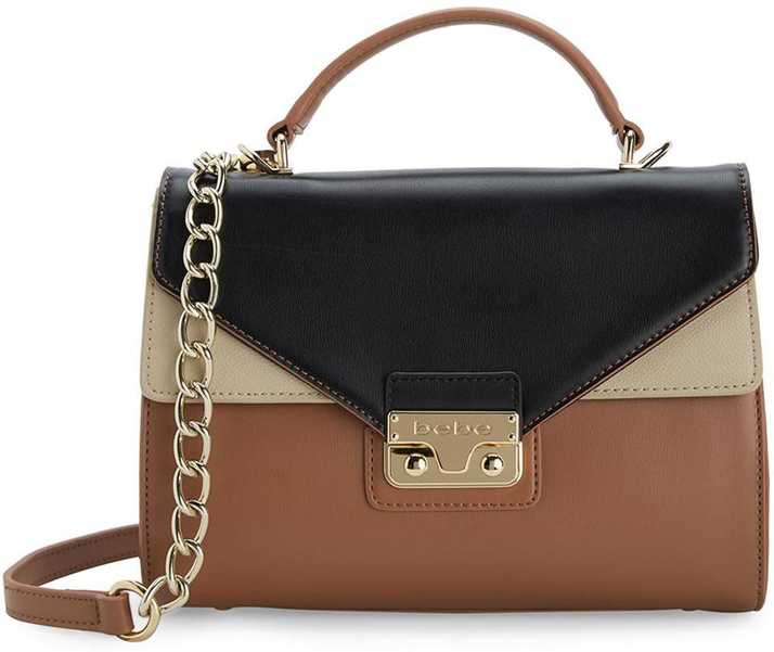 Bebe Beige Black Sling Bag Tan Price In India Flipkart Com