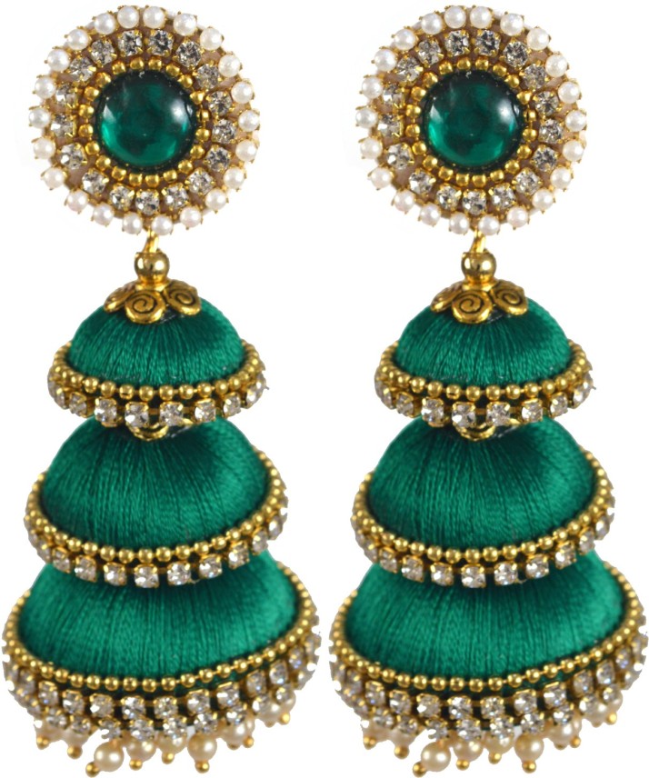 Thread on sale jhumkas online