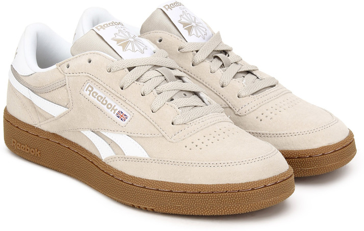 reebok classics beige sneakers