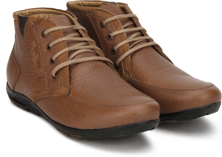 Red Chief Leather Boots For Men - Buy 