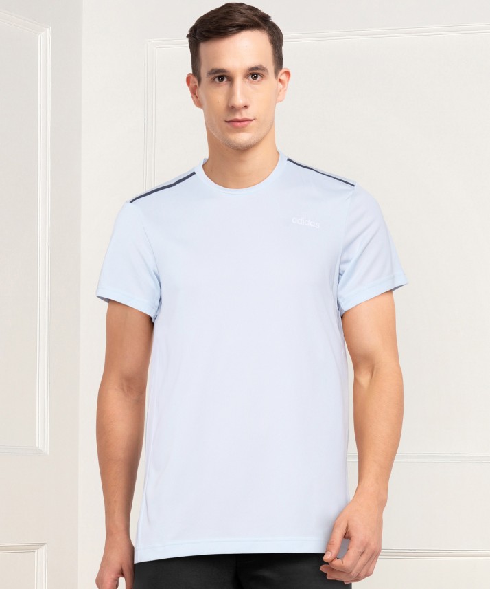 light blue adidas shirt