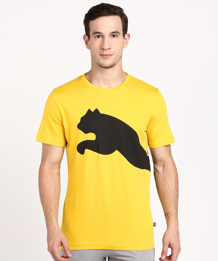 PUMA Graphic Print Men Round Neck 