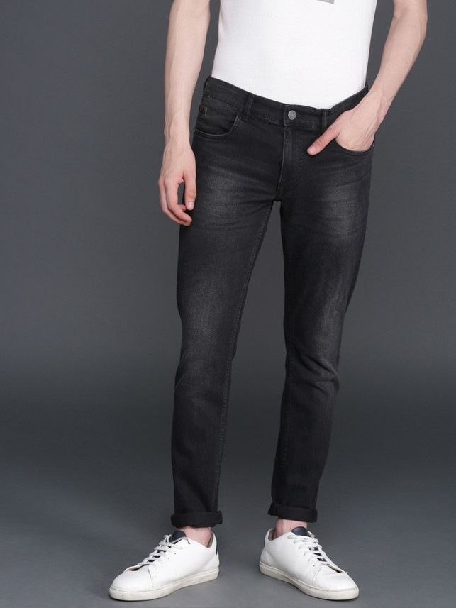 wrogn black jeans