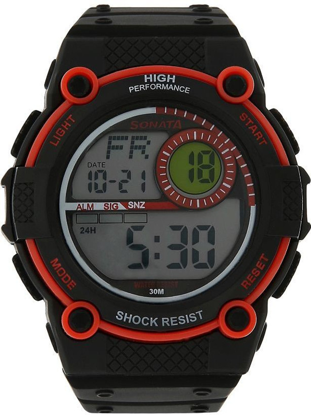 sonata digital watches flipkart
