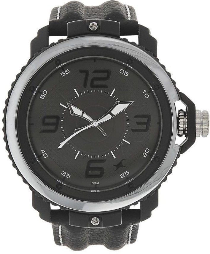 fastrack analog grey dial men's watch