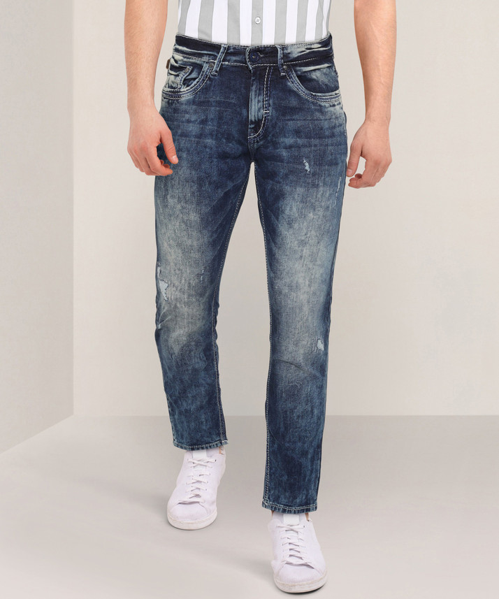 Spykar Skinny Men Blue Jeans - Buy 