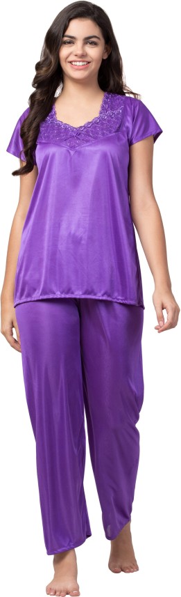 satin nightwear flipkart