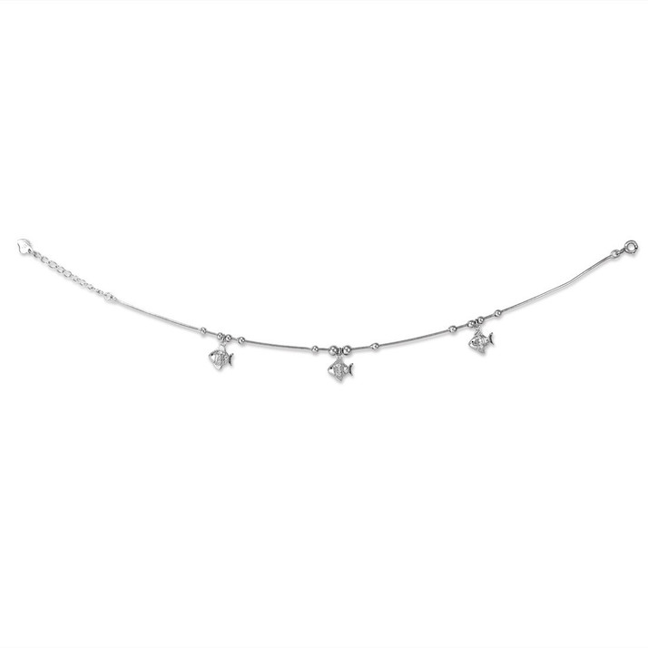 Taraash discount silver anklets