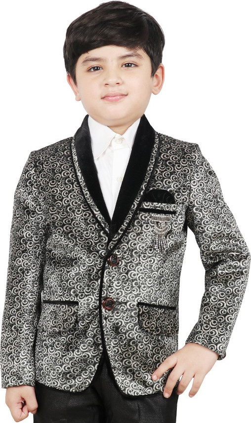 baby boy black blazer