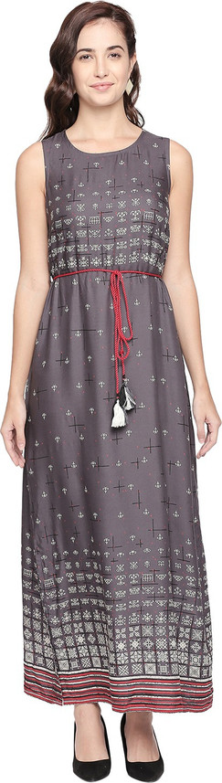 akkriti by pantaloons women's maxi dress