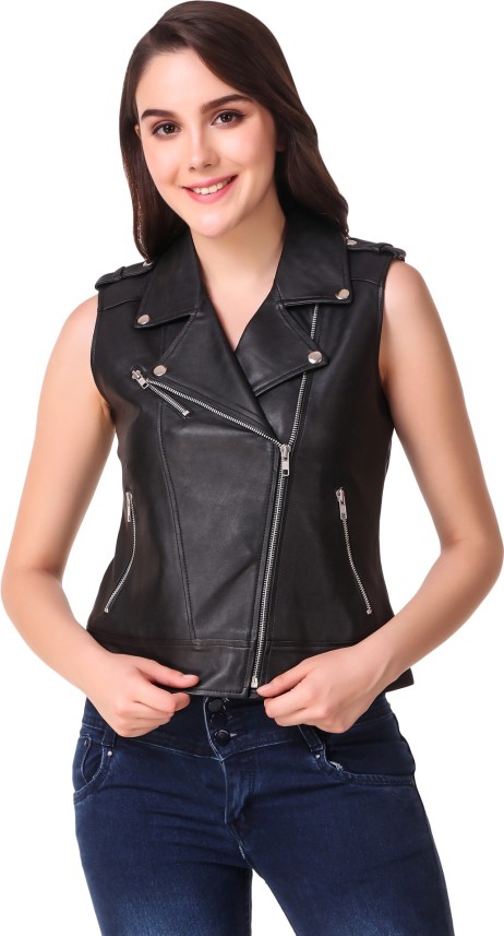 flipkart leather jacket ladies