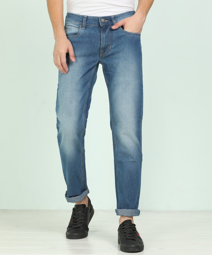 FLYING MACHINE Slim Men Blue Jeans 