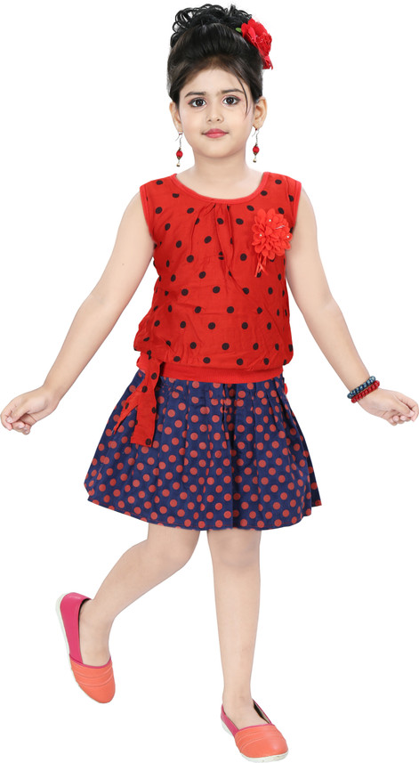 CHANDRIKA Girls Casual Skirt Top Price 